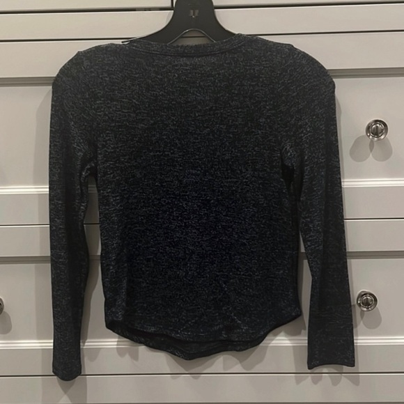 Abercrombie Kids Navy Blue Long-Sleeved Too - Picture 3 of 3